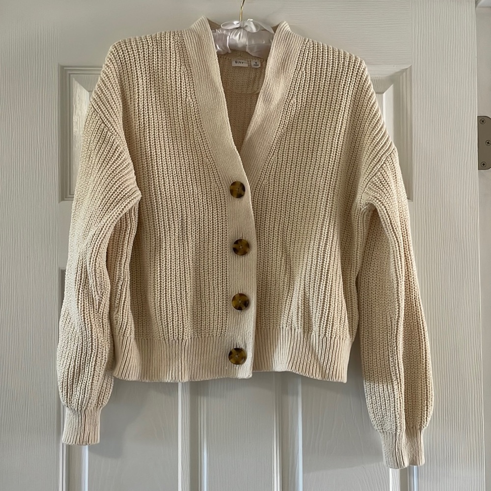 100% cotton cardigan